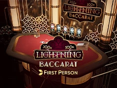 First Person Lightning Baccarat