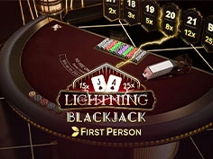 First Person Lightning Blackjack